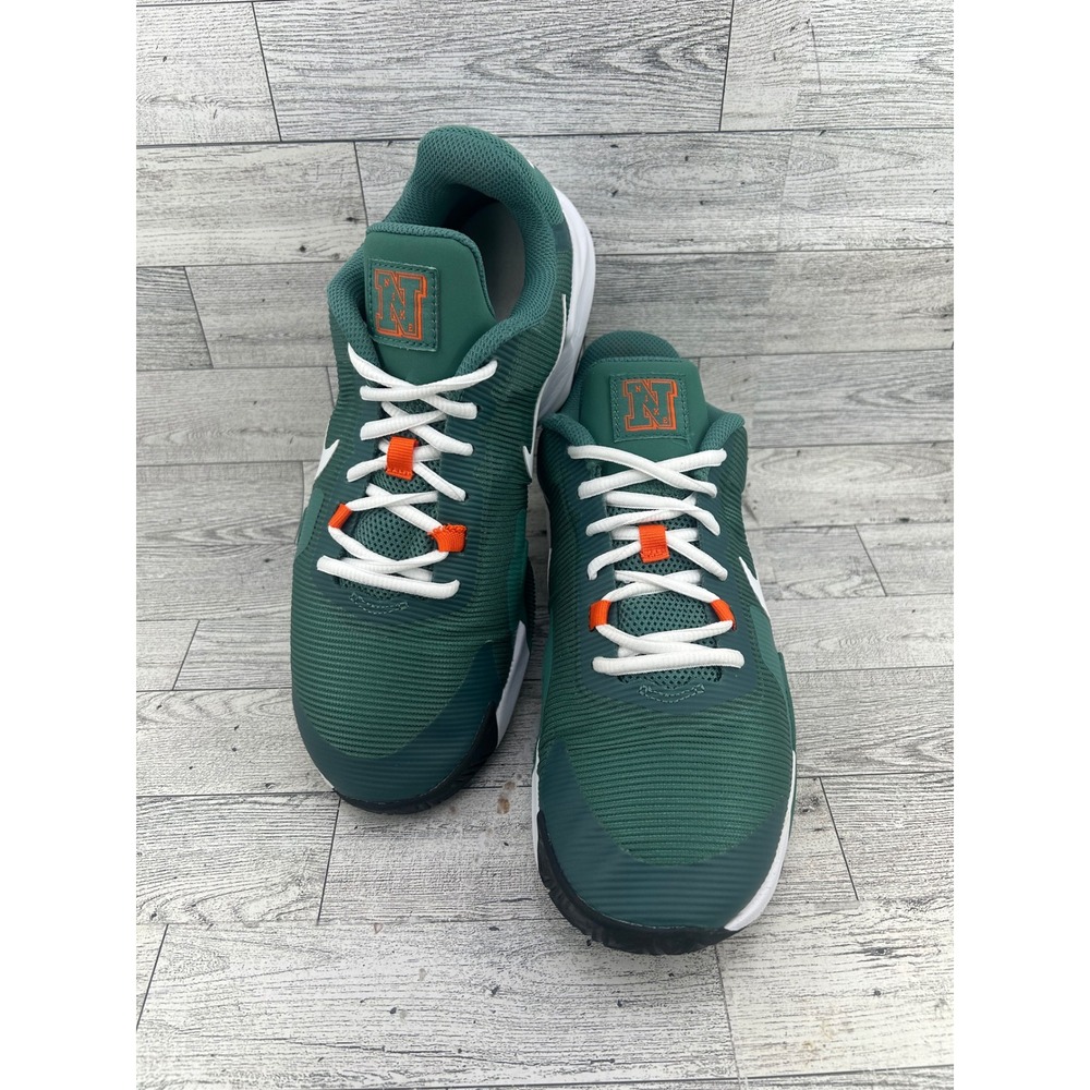 Nike Air Max Impact 4 Men Basketball Shoes Green White‎ Orange DM1124-300 Size 8